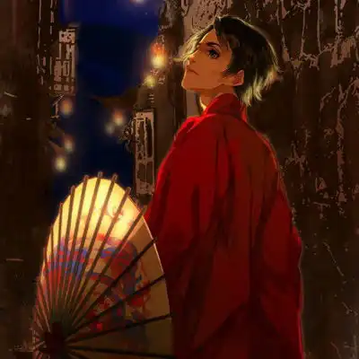 古风戏子二次元头像男
