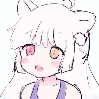 奶酪动漫二次元女生可爱头像
