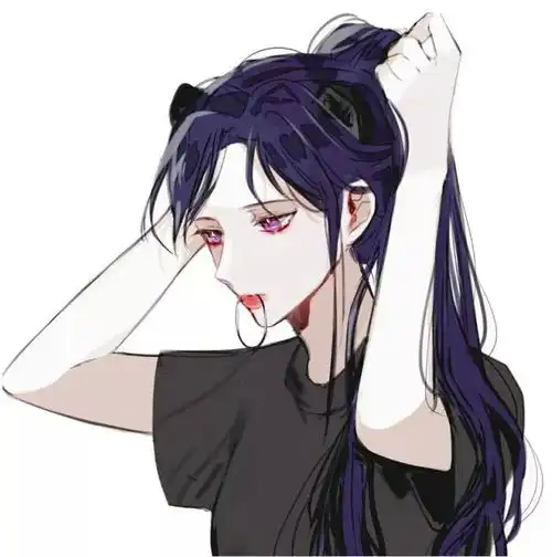 2019独一无二的微信动漫头像女生霸气冷酷二次元冷艳动漫情头
