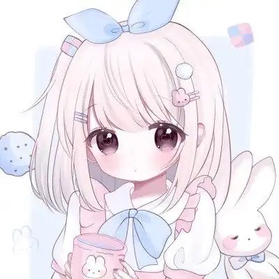 唯美梦幻可爱动漫少女头像图片,极致可爱
