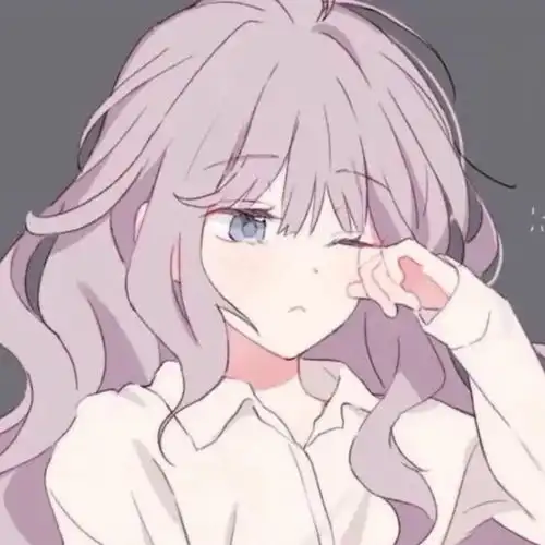 动漫女头温柔可爱少女动漫头像
