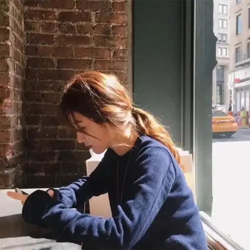 头像一组小清新美女头像
