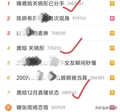 鹿晗关晓彤分手结束8年爱情长跑,张雨绮又谈新男友,越来越小
