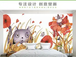 猫与老鼠金秋麦田手绘儿童房全屋背景墙图片设计素材高清psd模板下载317.77mb儿童房背景墙大全
