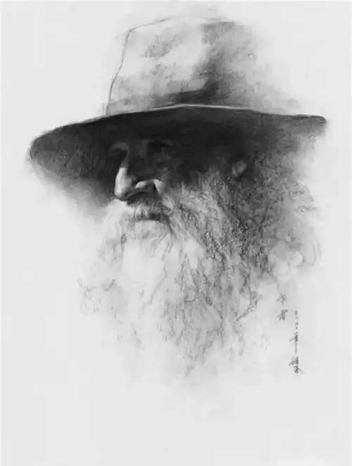 广州美术学院区础坚教授素描作品欣赏
