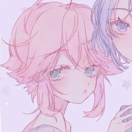 动漫头绪丨闺蜜百合头像
