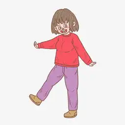 冬季冬日红衣少女卡通手绘图片素材其他格式下载动漫人物大全
