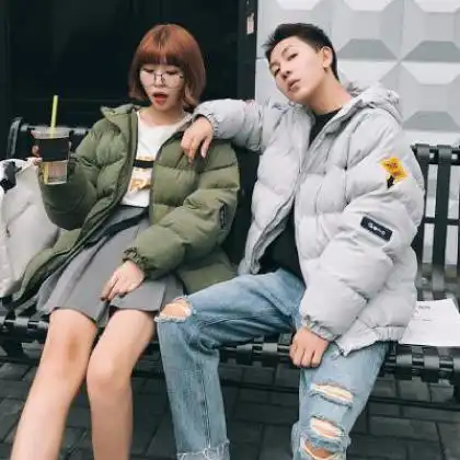 个性时尚俊男靓女情侣头像,我在你眼里很特别
