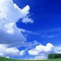 蓝天白云花朵的头像微信头像图片大全
