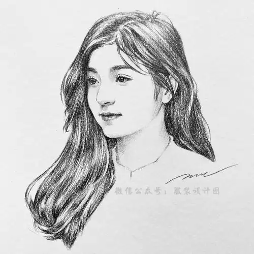 人物头像速写素材分享
