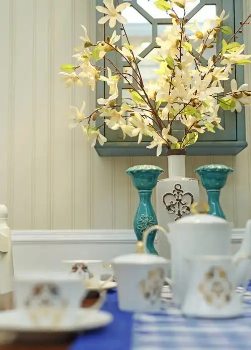 清新自然田园风三居唯美家
