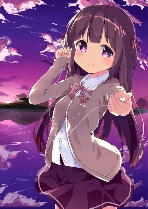 动漫美图丨且听忘忧曲,了却尘世忧与愁耳机听歌特辑
