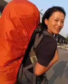 中国最美女背包客如果不出去走走,你会以为这就是全世界

