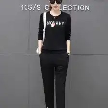 男式运动服套装秋装休闲时尚
