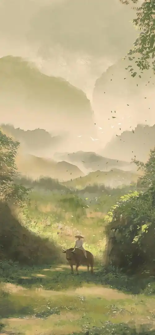 古风唯美插画手机壁纸
