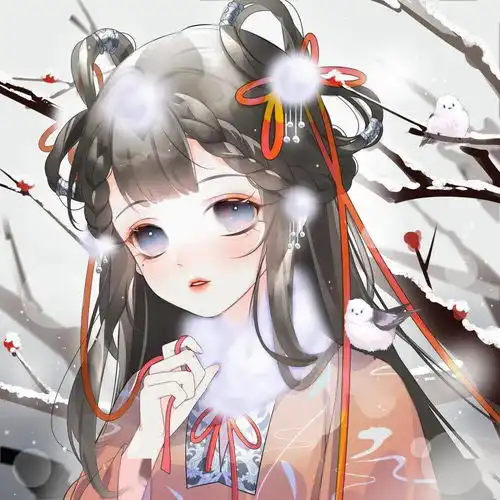 动漫女生头像精美绝伦的古风女生头像
