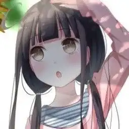 黑头发齐刘海的女生头像不要真人的帮忙谢谢多多益善
