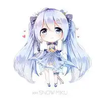 q版初音未来头像可爱清新可爱的初音未来头像
