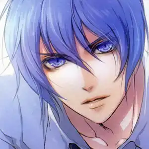 眼神似海为你蓝
