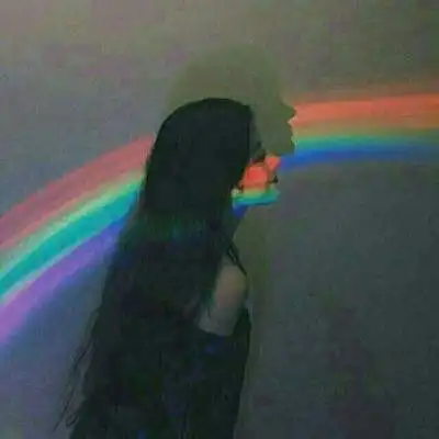 紫色系霸气女头像韩版霸气范高清qq头像
