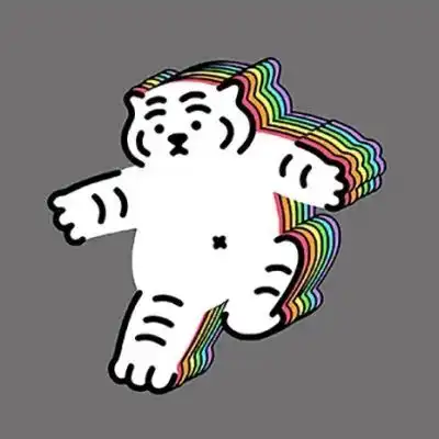 卡通头像2022虎年小脑虎头像
