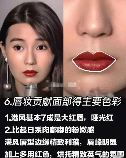 圆脸女生只能走可爱风不妨看一下张曼玉,港风妆容满满英气感
