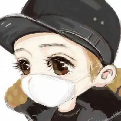 鹿晗卡通漫画微信头像鹿晗q版萌图简笔画头像,明星头像图片
