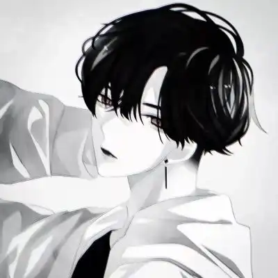 暗黑系冷漠,动漫头像

