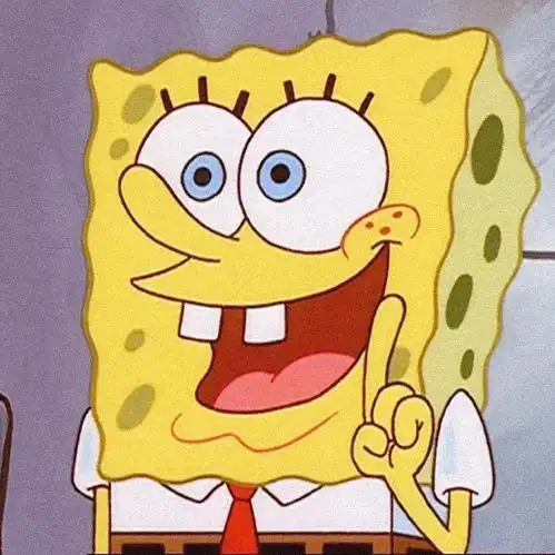 动漫头像海绵宝宝
