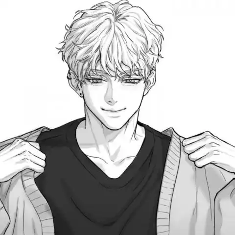 动漫情头一男一女冷酷霸气黑白一对两张
