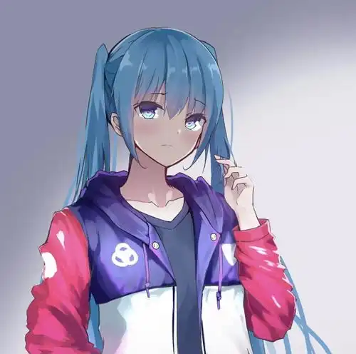 二次元高清动漫壁纸初音未来,最初的声音,无限的未来
