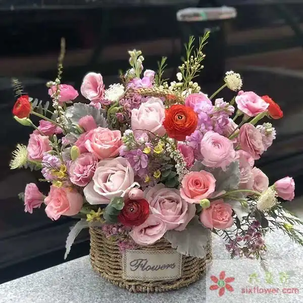 暗恋女生送花暗恋送女生什么花好六朵花
