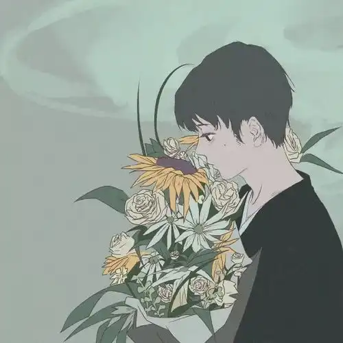 动漫头像时间回到牵手那天
