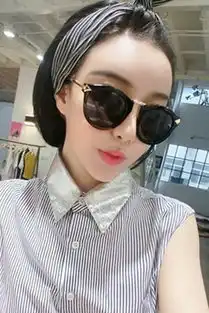 配饰配饰太阳眼镜女士配饰糖豆豆蘑菇街优店
