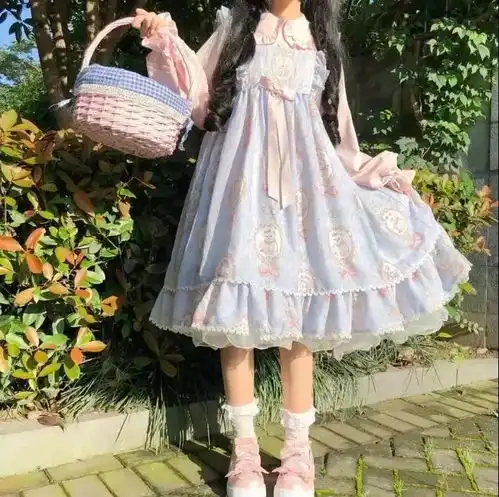 背景图超美的jk洛丽塔
