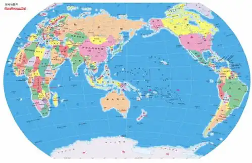 世界地图中文版
