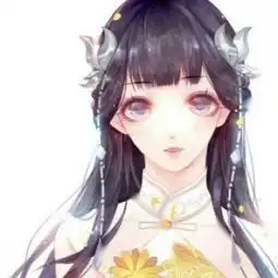 炒鸡美的古风女头
