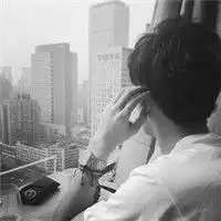 用黑白头像感悟伤感的内心世界微信头像图片大全
