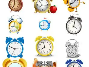 特色闹钟卡通小闹钟免抠设计元素4图片素材模板下载6.48mb办公商务大全生活工作
