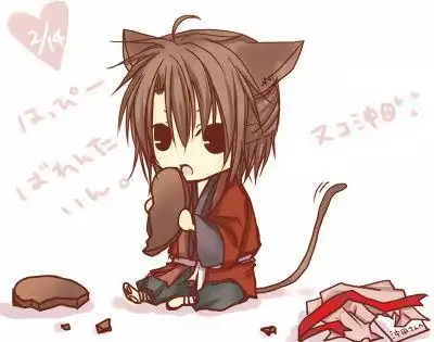 有没有可爱简单的动漫图片
