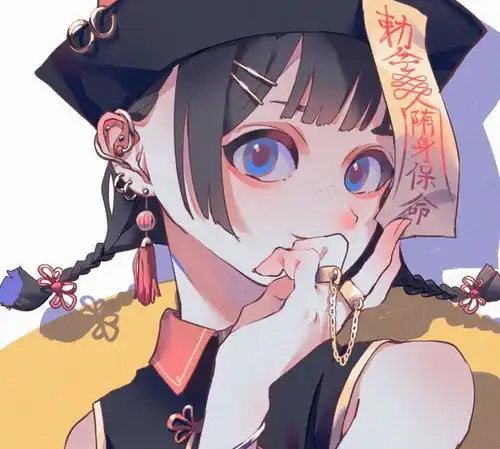 插画二次元漫画动漫头像
