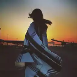 精选女生唯美背影头像
