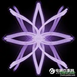 利用photoshop滤镜特效制作绚丽的抽丝花朵图片,抽象花朵效果图10
