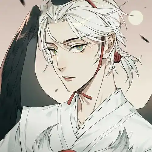 古风动漫头像世人皆唱桃之夭夭见你才知灼灼其华
