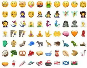 ios11新款emoji表情包下载ios11正式版emoji新款表情包69高清无水印完整版极光下载站
