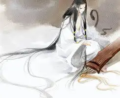 古风手绘戏子图片
