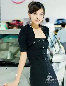 湖南车展风情万种的湘妹子
