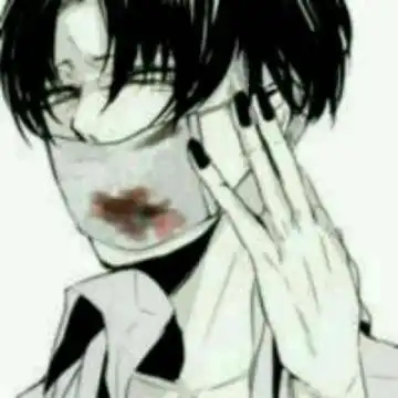 二次元简约黑白头像男生霸气高冷把心放冷一点无情发挥好一点
