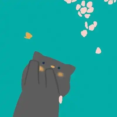 呆萌猫咪图片卡通头像漂亮猫咪图片大全可爱
