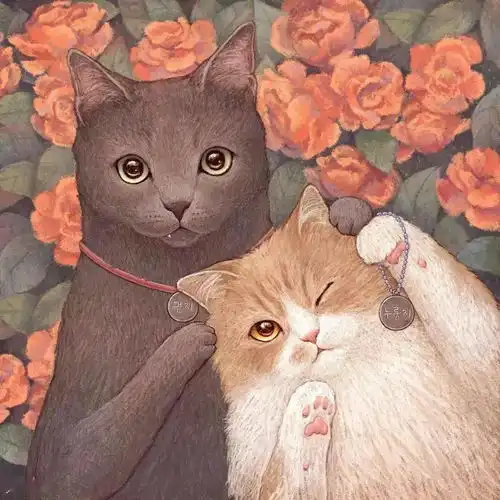 这些美好的猫画啊,让人喜欢到想做猫
